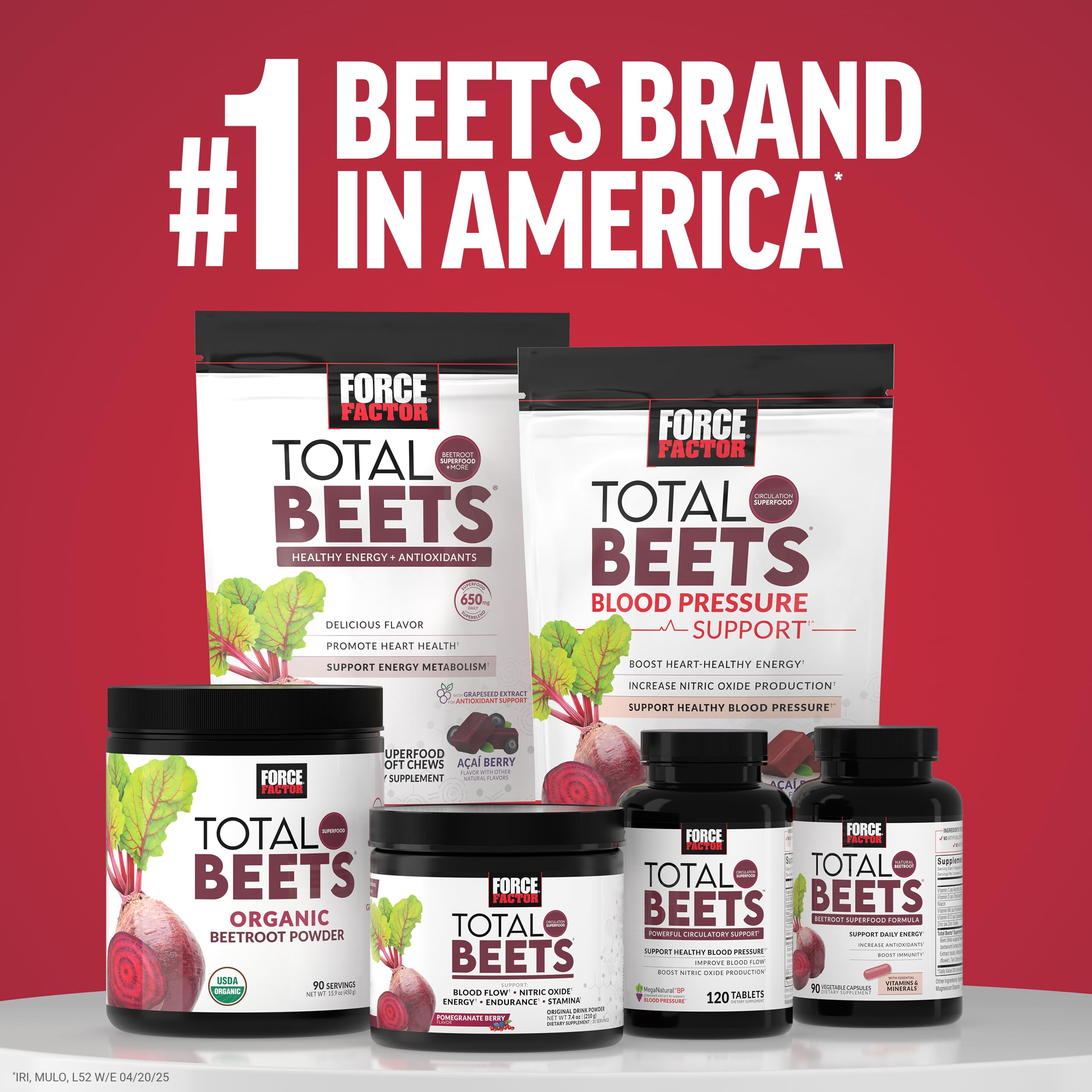 Total Beets Ultimate Heart Health Chews | Force Factor

