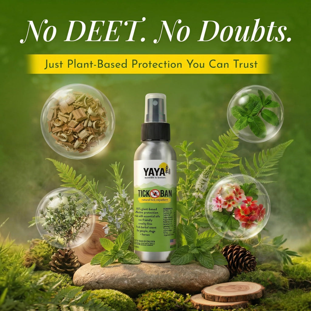 Tick Repellent Spray by Yaya Organics - DEET-Free

