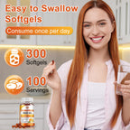 Pumpkin Seed Oil with Saw Palmetto Softgels - 3500mg

