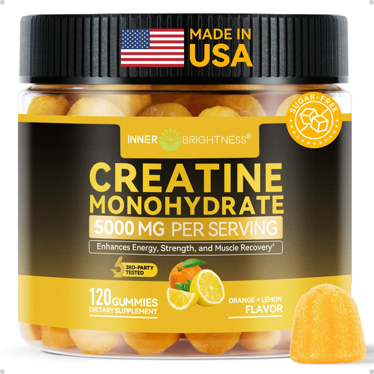Inner Brightness Creatine Gummies for Muscle Energy