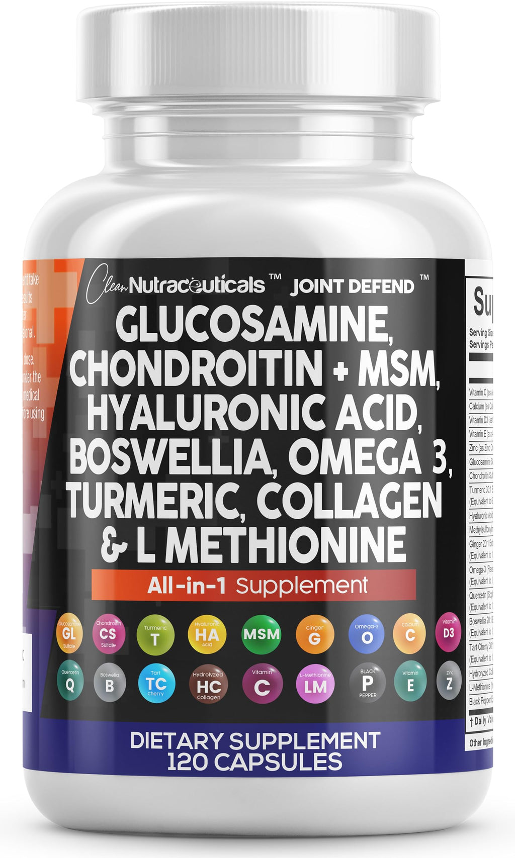 Clean Nutraceuticals Glucosamine 1500mg Joint Complex


