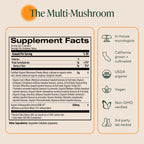 Mushroom Capsules by Om - Master Blend Organic Ashwagandha

