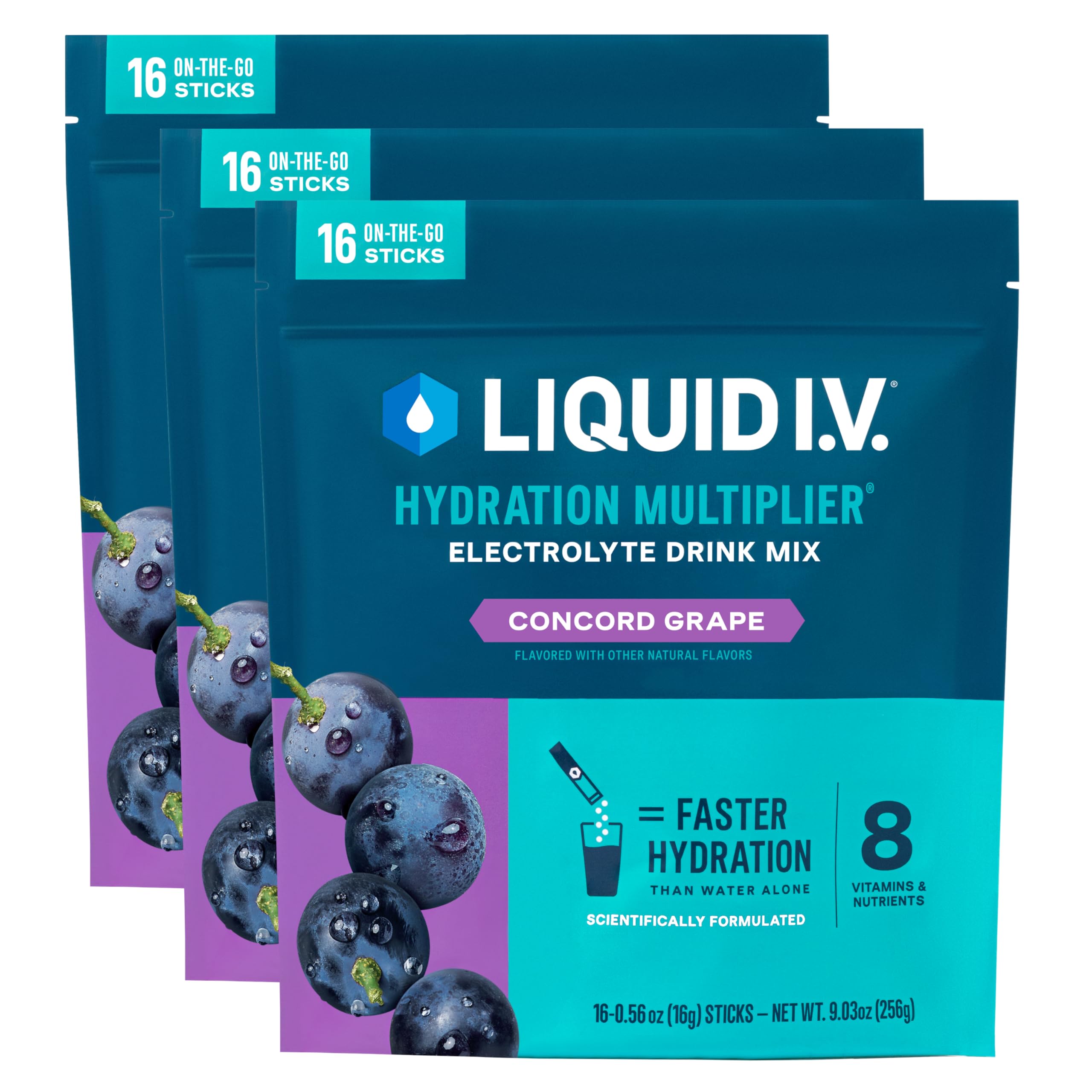 Liquid I.V. Hydration Multiplier Electrolyte Powder Drink Mix