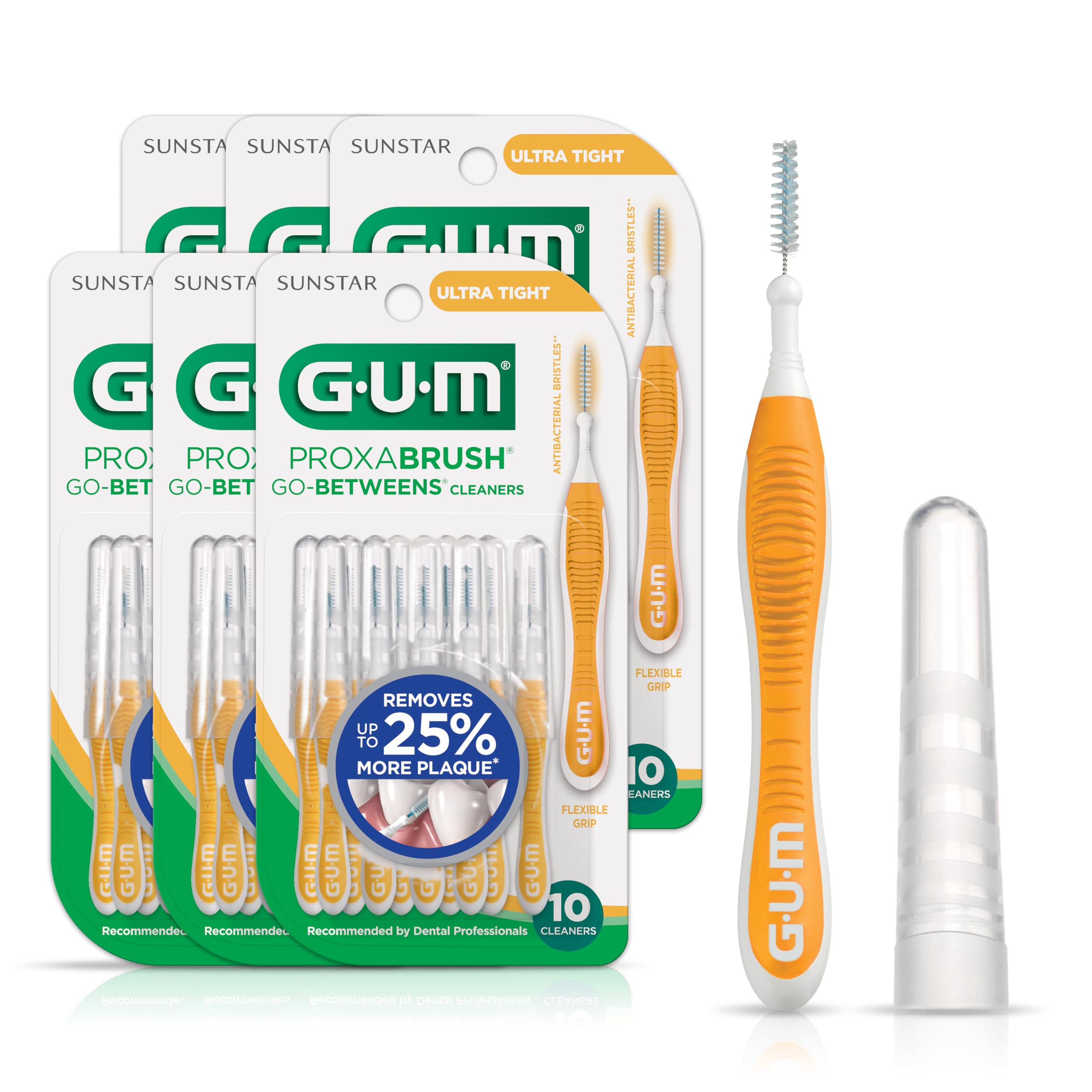 GUM Proxabrush Go-Betweens Ultra Tight Interdental Brushes

