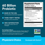 Physician's Choice Probiotics - Multistrain Formula

