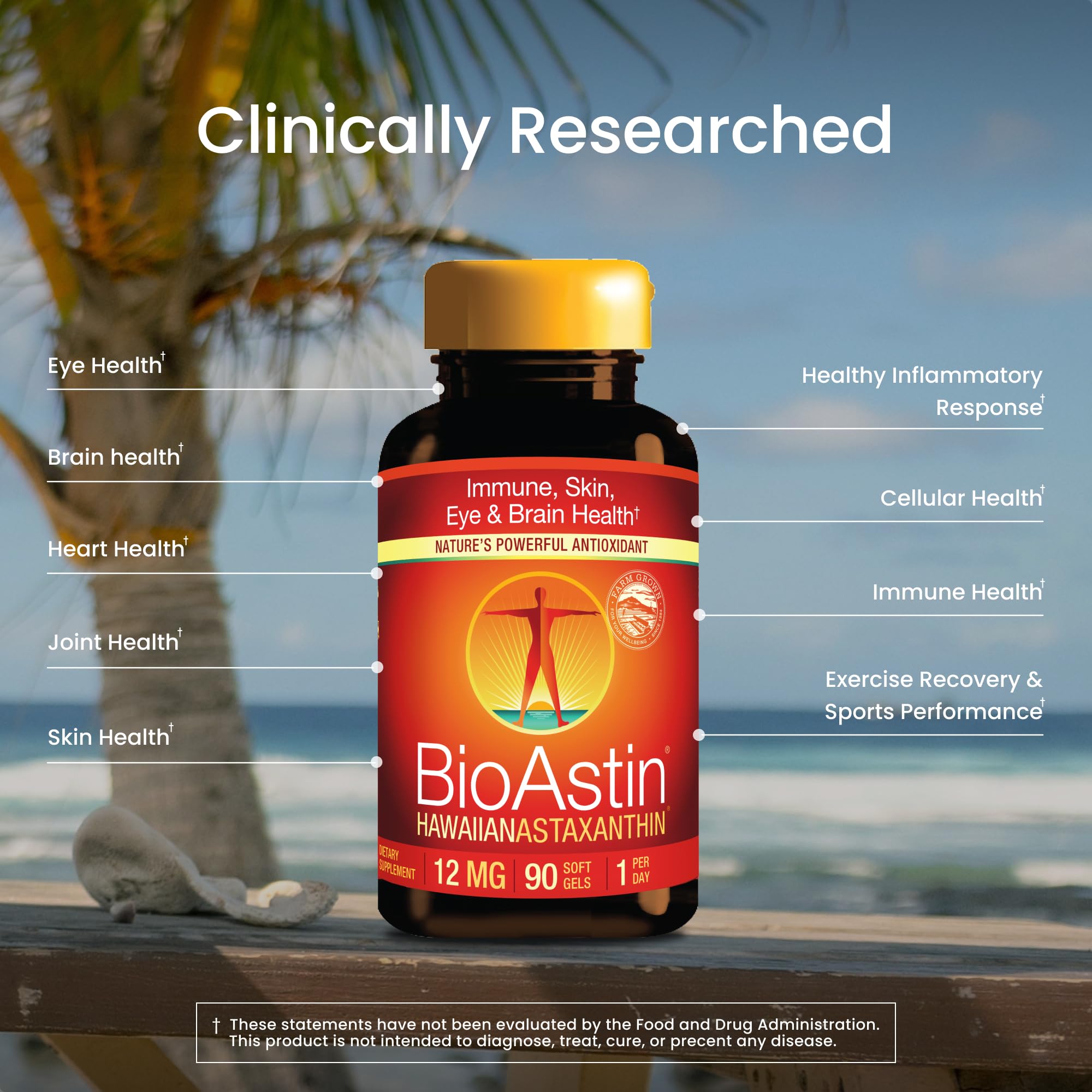 BioAstin Hawaiian Astaxanthin 12 mg | Nutrex Hawaii

