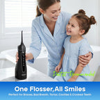 Nicwell Water Dental Flosser - 4 Modes, 11 Pressure Settings

