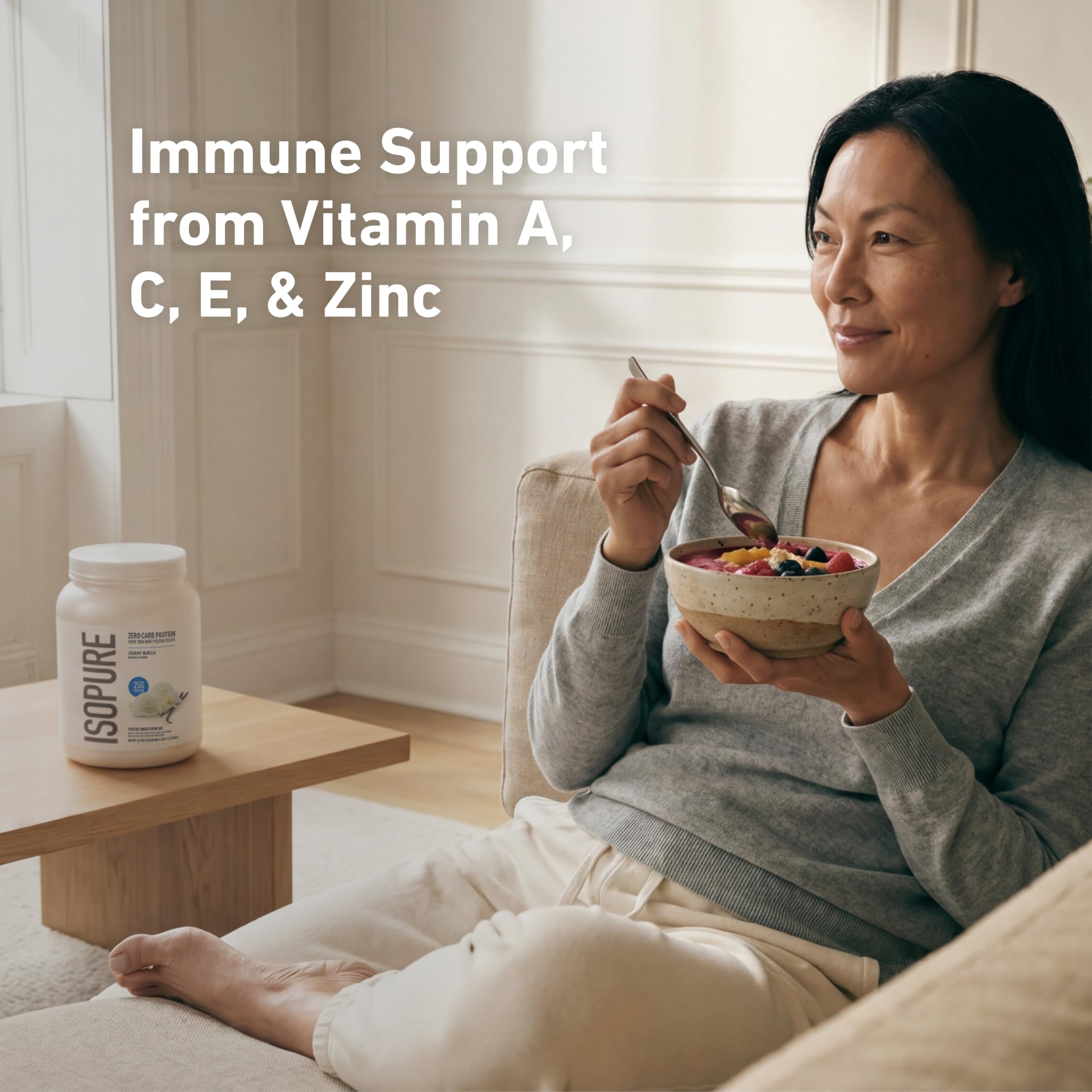 Isopure Zero Carb Whey Protein Isolate Powder Gluten Free

