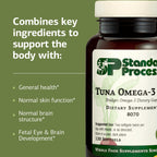 Standard Process Tuna Omega-3 Oil for Brain & Eye Health

