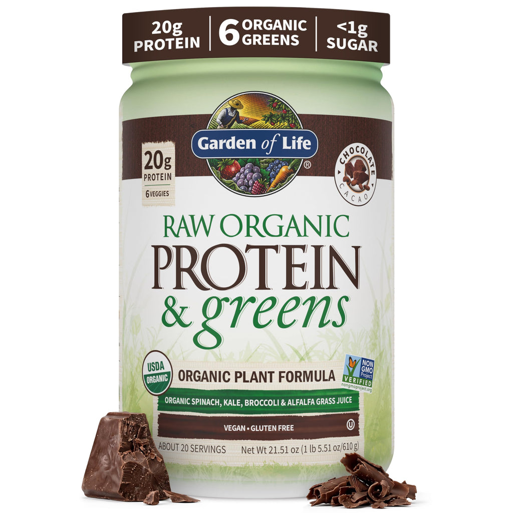Garden of Life Raw Protein & Greens Plant-Based Protein Powder