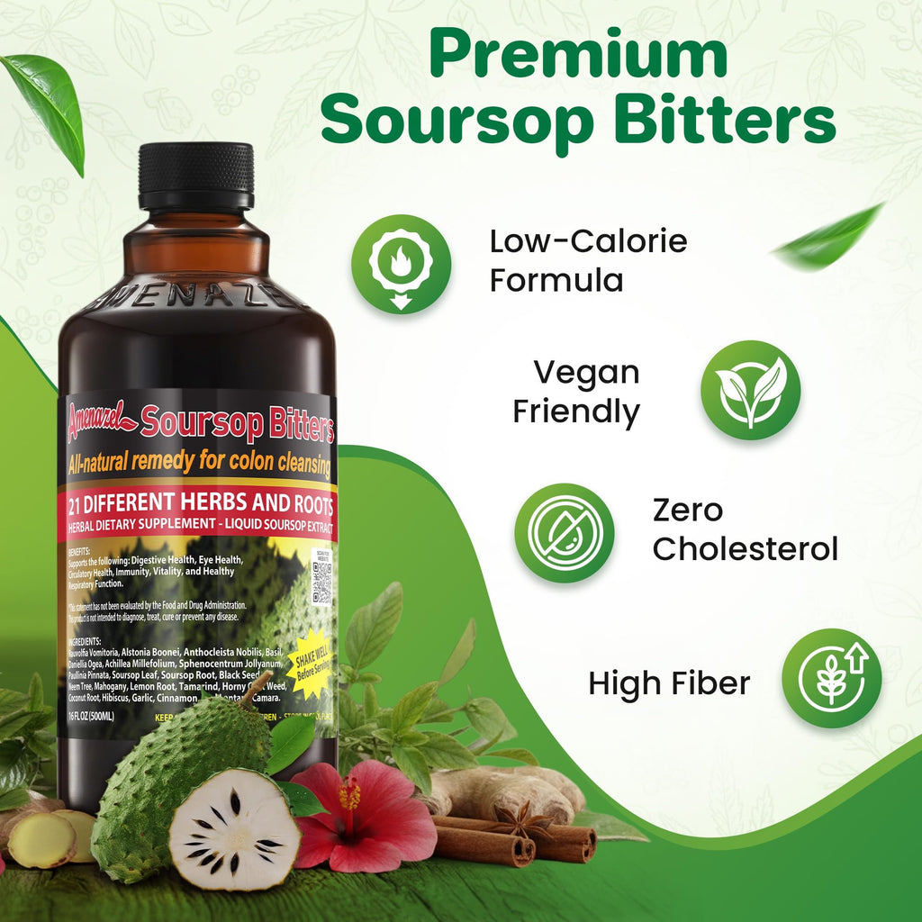Amenazel Organic Bitters | 16 fl oz

