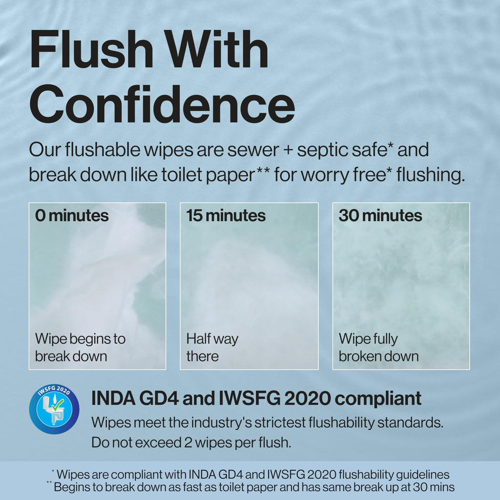 Flushable Wipes for Sensitive Skin | The Honest Company

