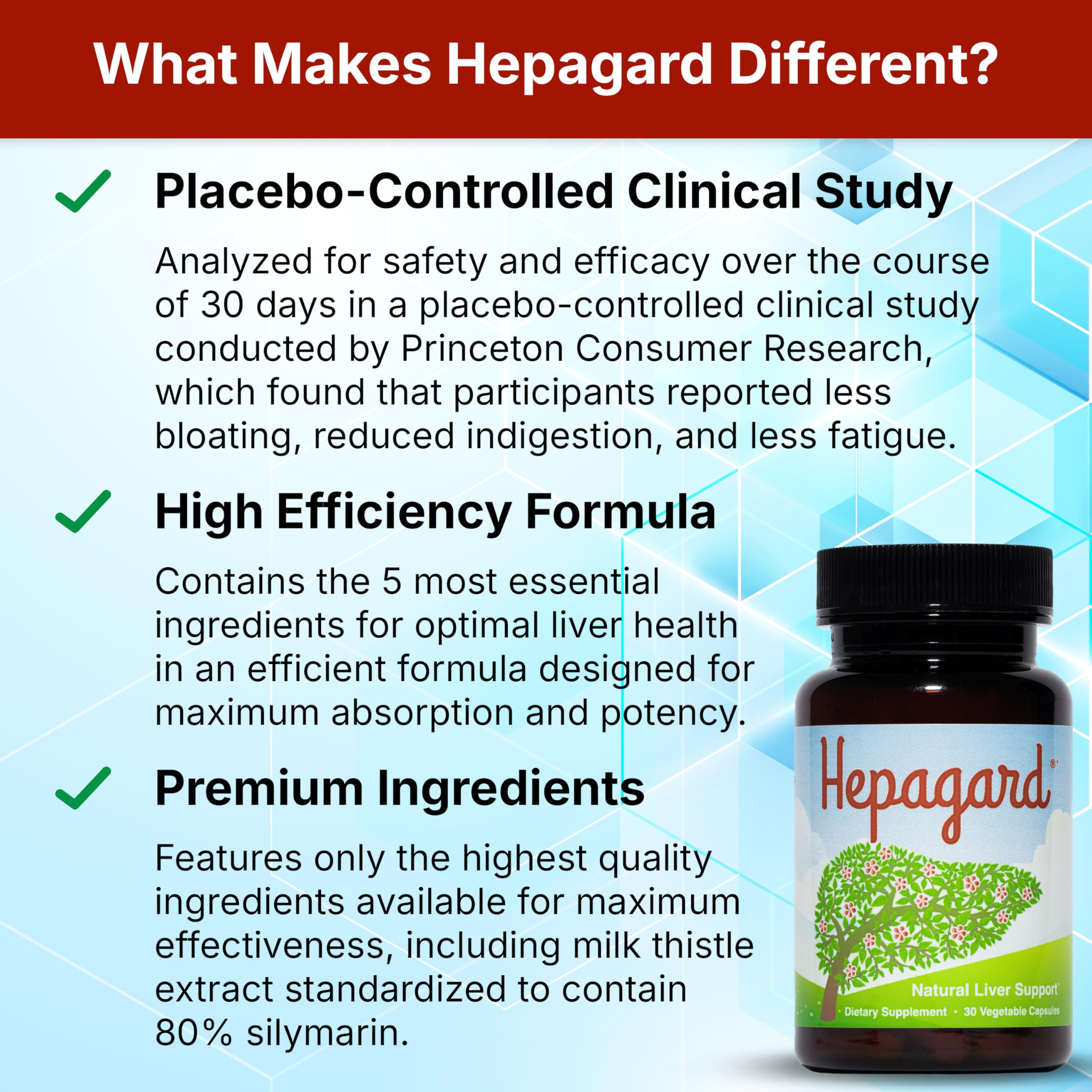 Hepagard Liver Support with NAC - Vegan & Non-GMO

