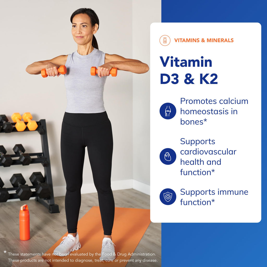 Vitamin D3 & K2 Supplement by Pure Encapsulations

