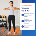 Vitamin D3 & K2 Supplement by Pure Encapsulations

