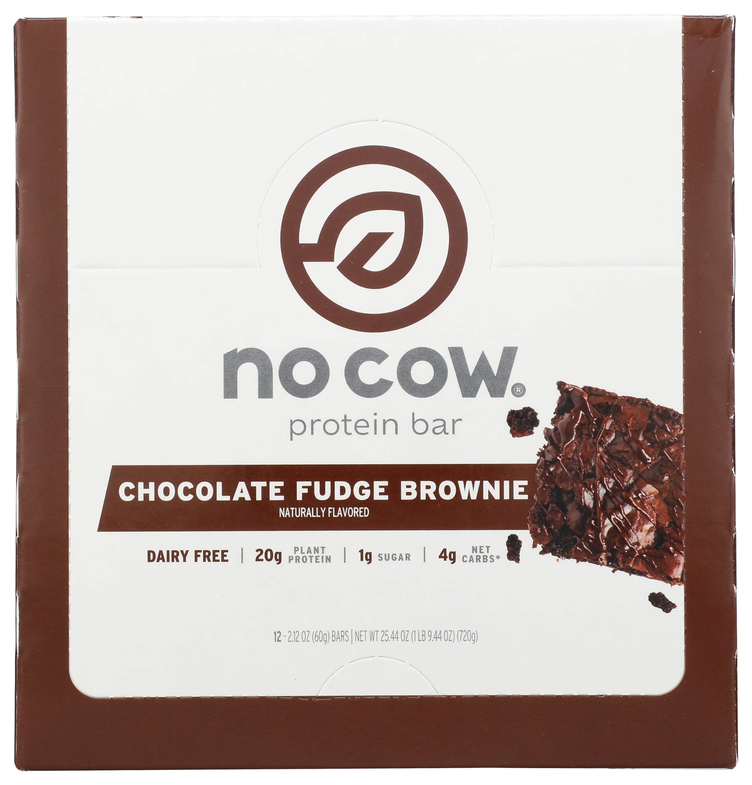 No Cow Vegan Protein Bars | Plant Based, Gluten Free

