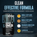 Animal Advanced Omega-3 Fatty Acids Fish Oil Supplement

