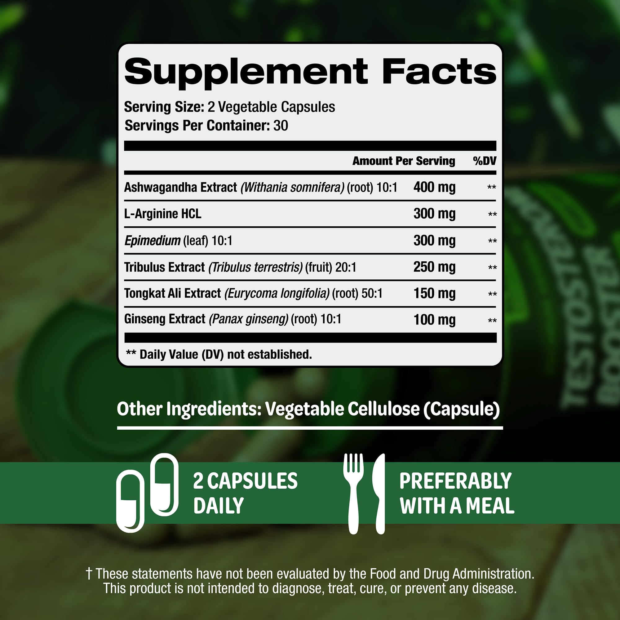 Men's Dietary Supplement for Energy & Performance

