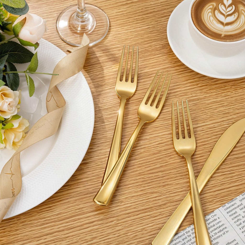 Liacere Heavyweight Disposable Plastic Forks - Cutlery

