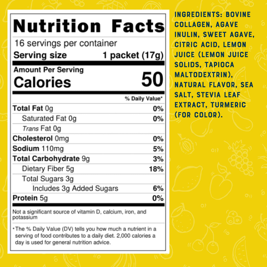 Bare Bones Collagen Drink Mix Sticks Gluten-Free

