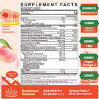 GummieJel Methylated Vitamin B Complex Gummies

