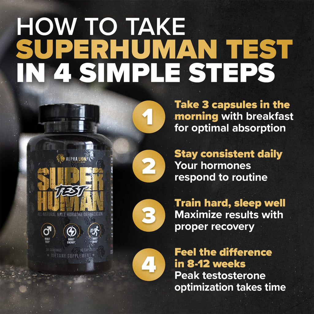 Alpha Lion Superhuman Test – Natural Testosterone Booster

