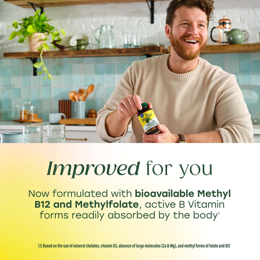 One Daily Men's Multivitamin MegaFood | Immune & Energy


