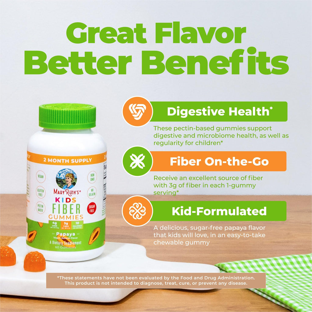 MaryRuth's Fiber Gummies – Digestive Support

