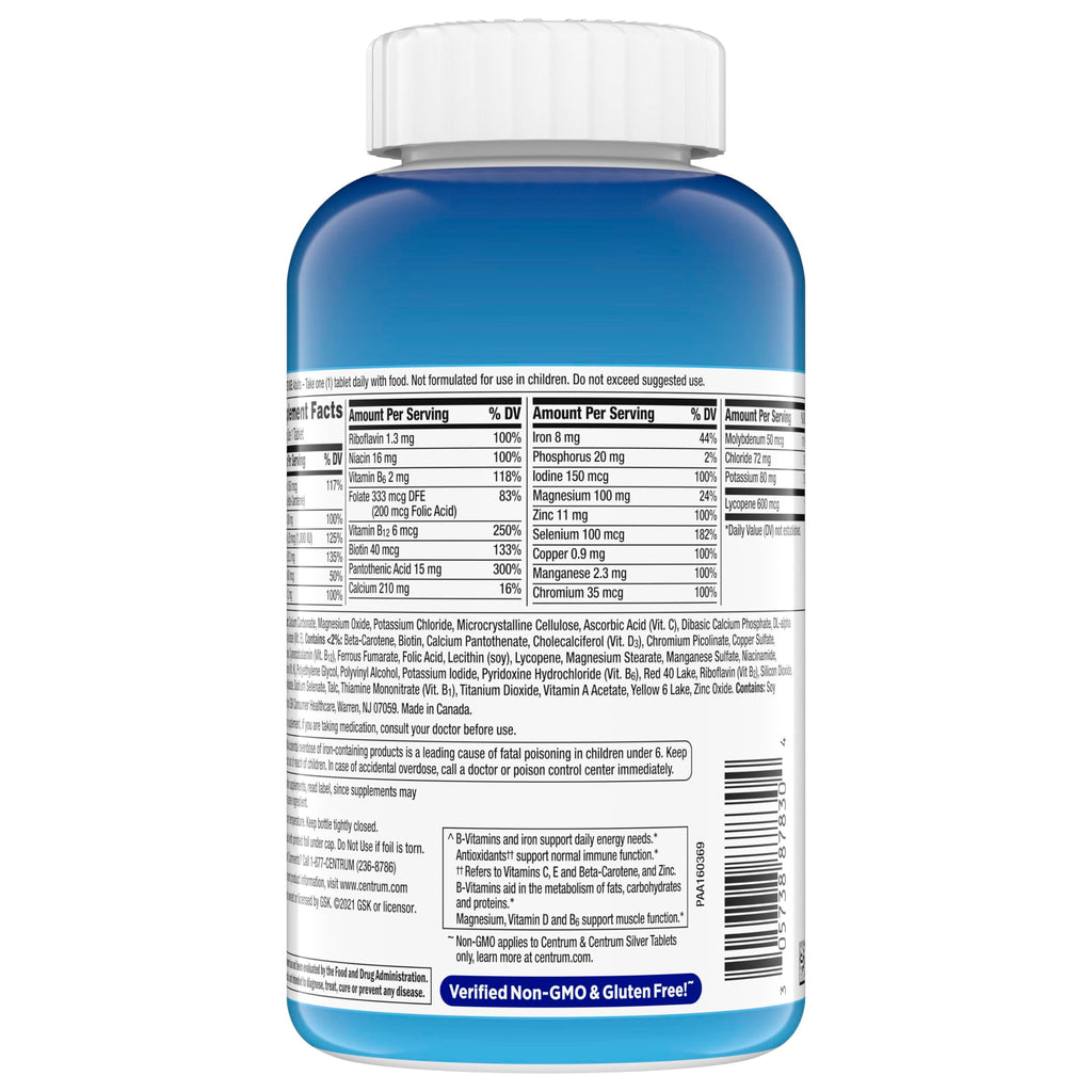 Centrum Men's Multivitamin - Immune & Energy Support

