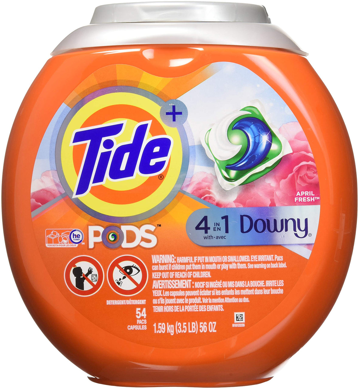 Tide PODS with Downy Laundry Detergent Pacs