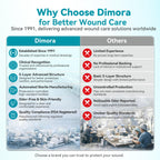 Dimora Silicone Foam Dressing with Adhesive Border

