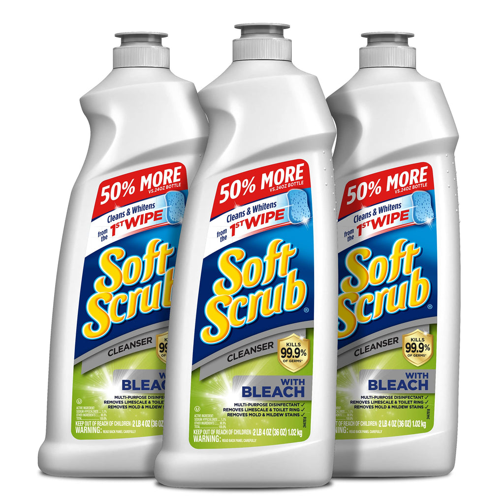 Soft Scrub Antibacterial Cleaner with Bleach

