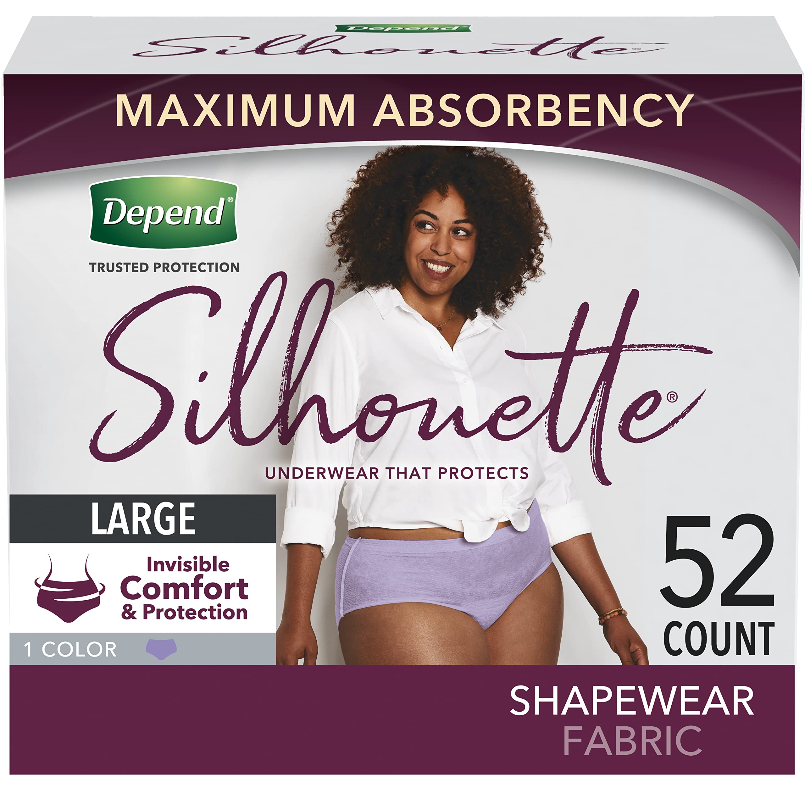 Depend Silhouette Incontinence Underwear Maximum Absorbency