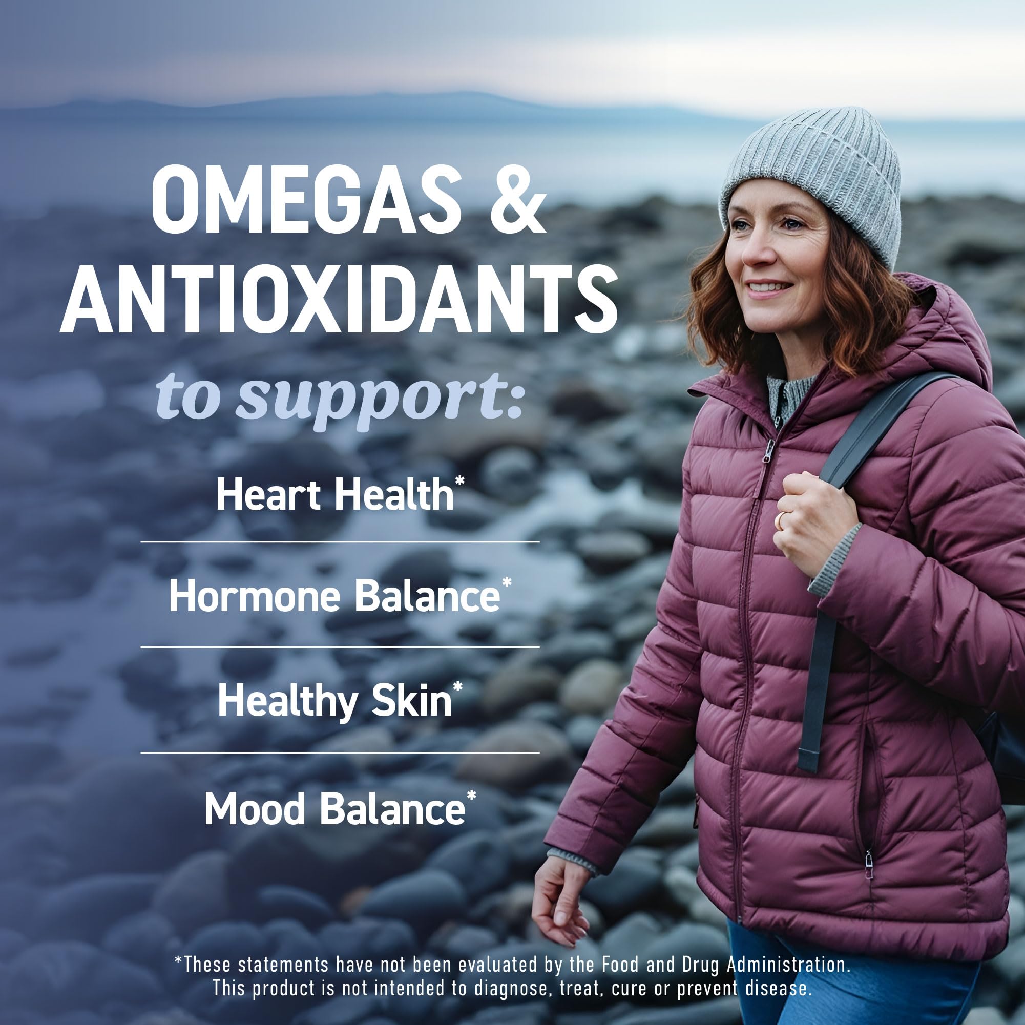MAV Nutrition Fish Oil Omega-3 for Women | Purity


