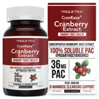 CranEaze Cranberry D-Mannose Urinary Tract Health Supplement

