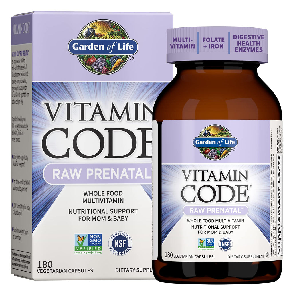 Garden of Life Vitamin Code Raw Prenatal Multivitamin

