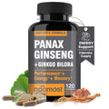 NooMost Ginseng & Ginkgo Biloba Vegan Capsules