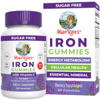 MaryRuth's Iron Gummies with Vitamin C | Vegan Iron Supplement

