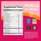 SmartyPants Women's Multivitamin Gummies | Omega-3 DHA/EPA

