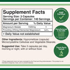 Double Wood Supplements Magnesium Malate Capsules - 1500 mg

