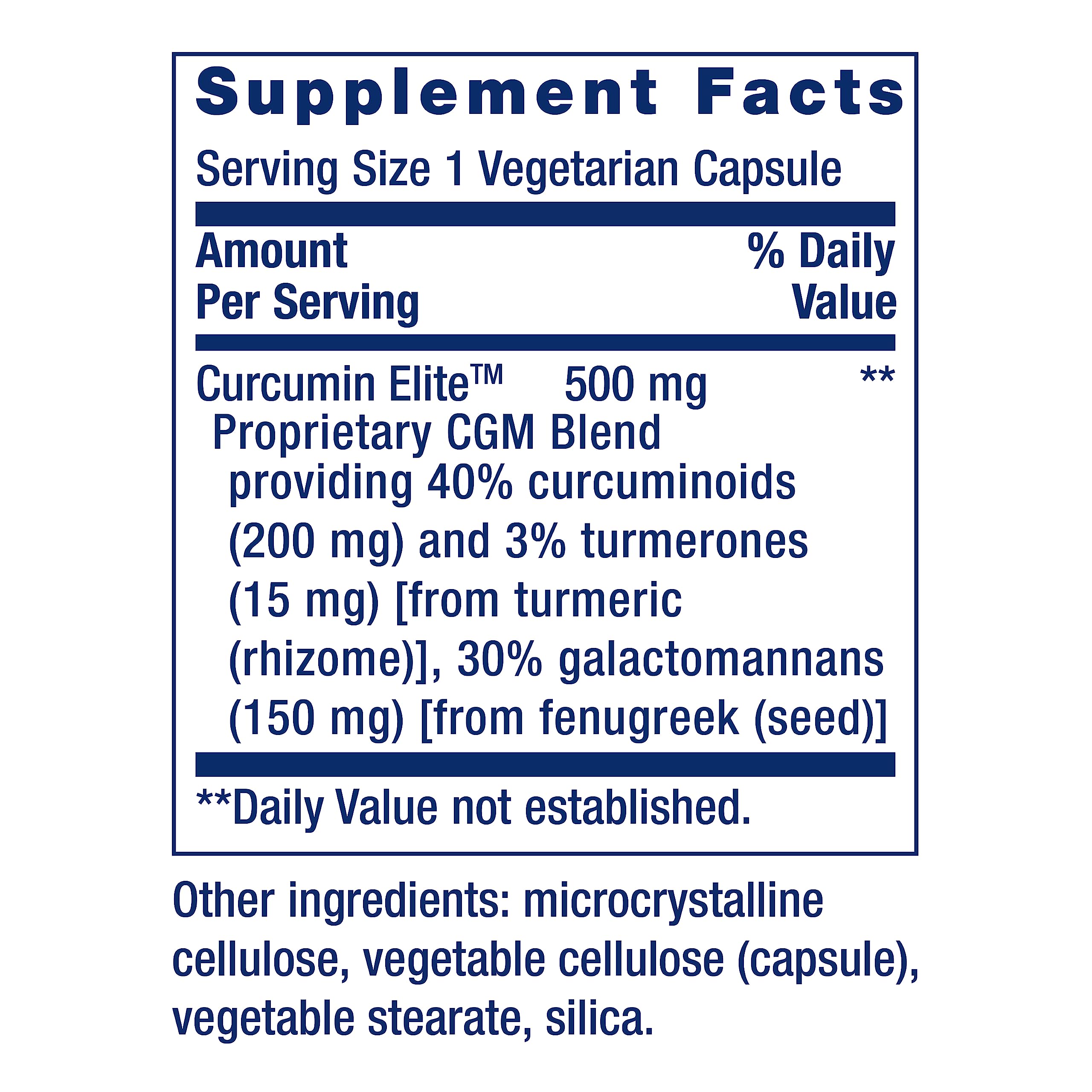 Life Extension Curcumin Elite Turmeric Extract Bioavailable

