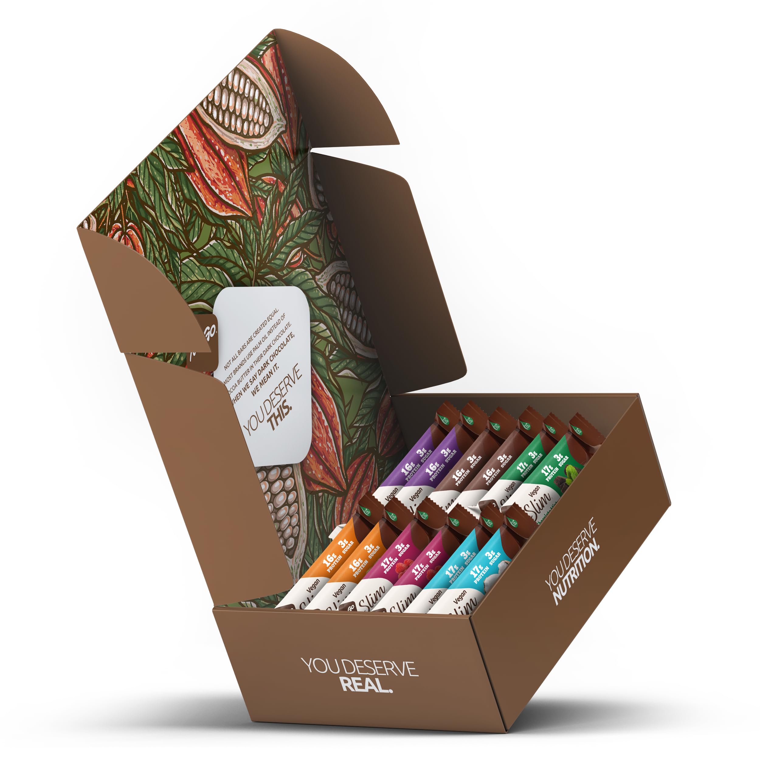 NuGo Slim Protein Bars Variety Pack

