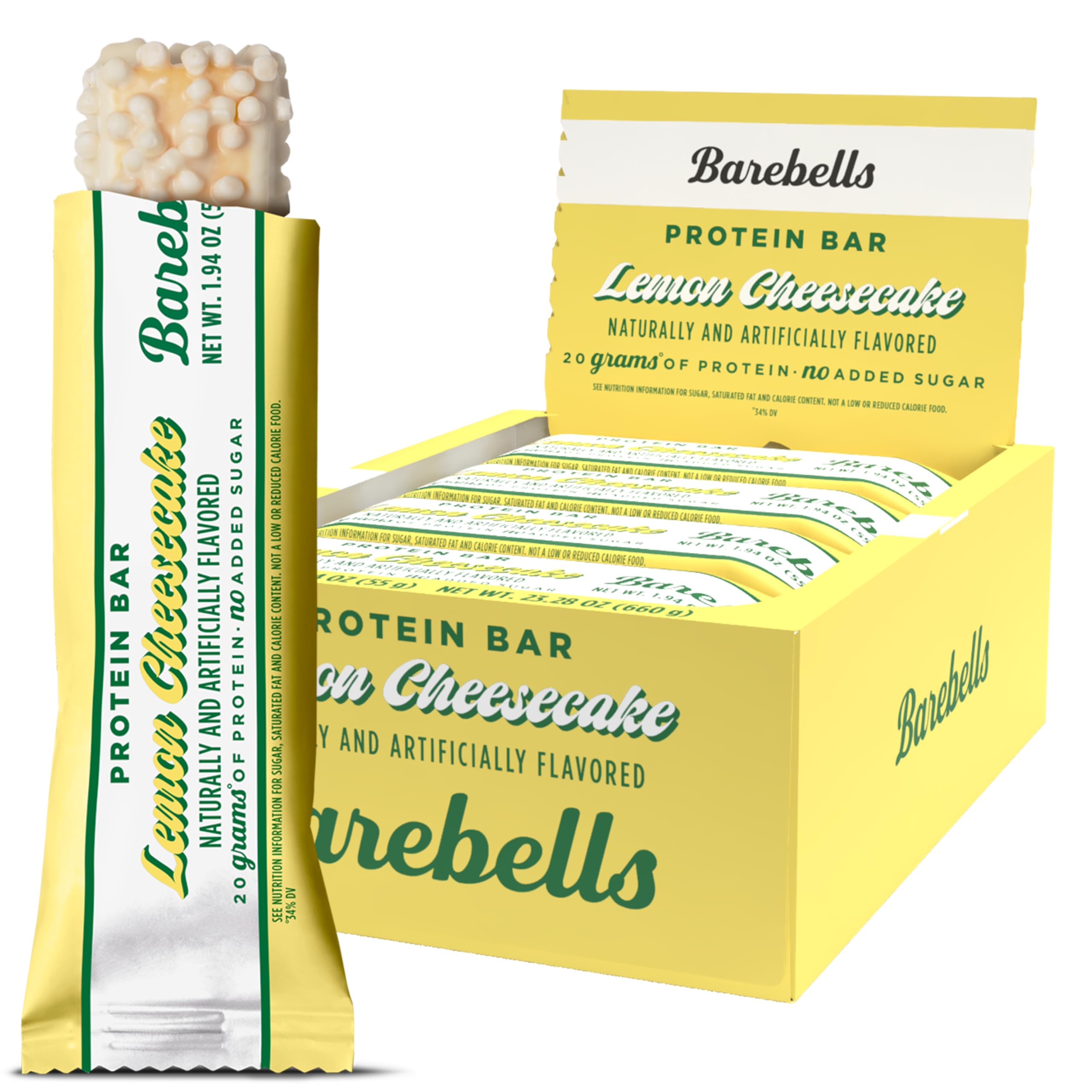Barebells Protein Bar - 20g Protein, No Added Sugar - High Protein Snack