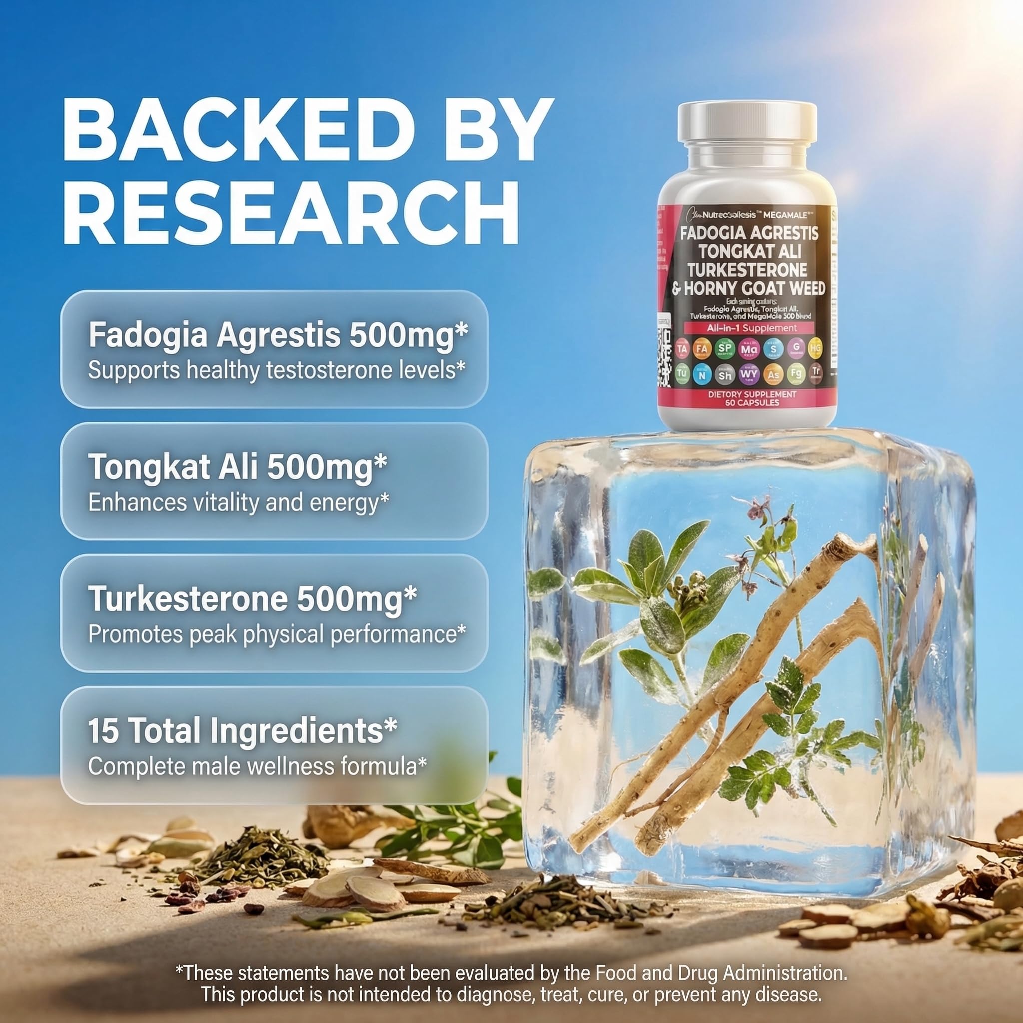 Herbal Supplement by Clean Nutraceuticals 16-in-1

