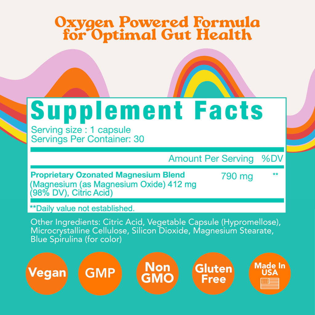 Gut Health Supplement by Let Loose Oxygen-Enhanced Blend

