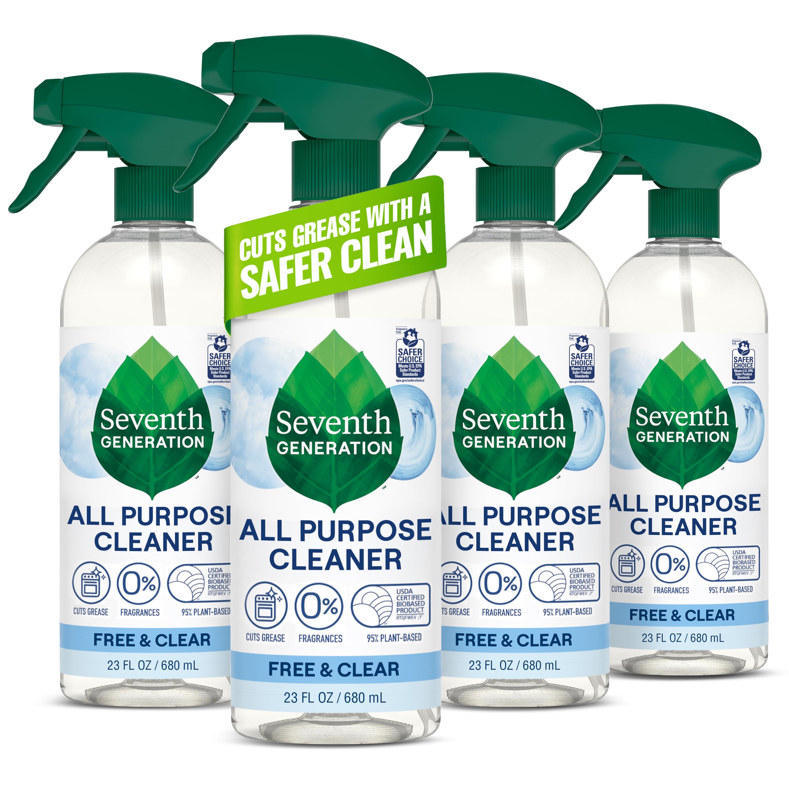 Seventh Generation All-Purpose Cleaner Plant-Based Multi-Surface