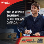 WypAll PowerClean X80 Heavy Duty Cloths | Industrial Cleaning

