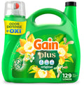 Gain Plus Liquid Laundry Detergent with Oxi Original Scent