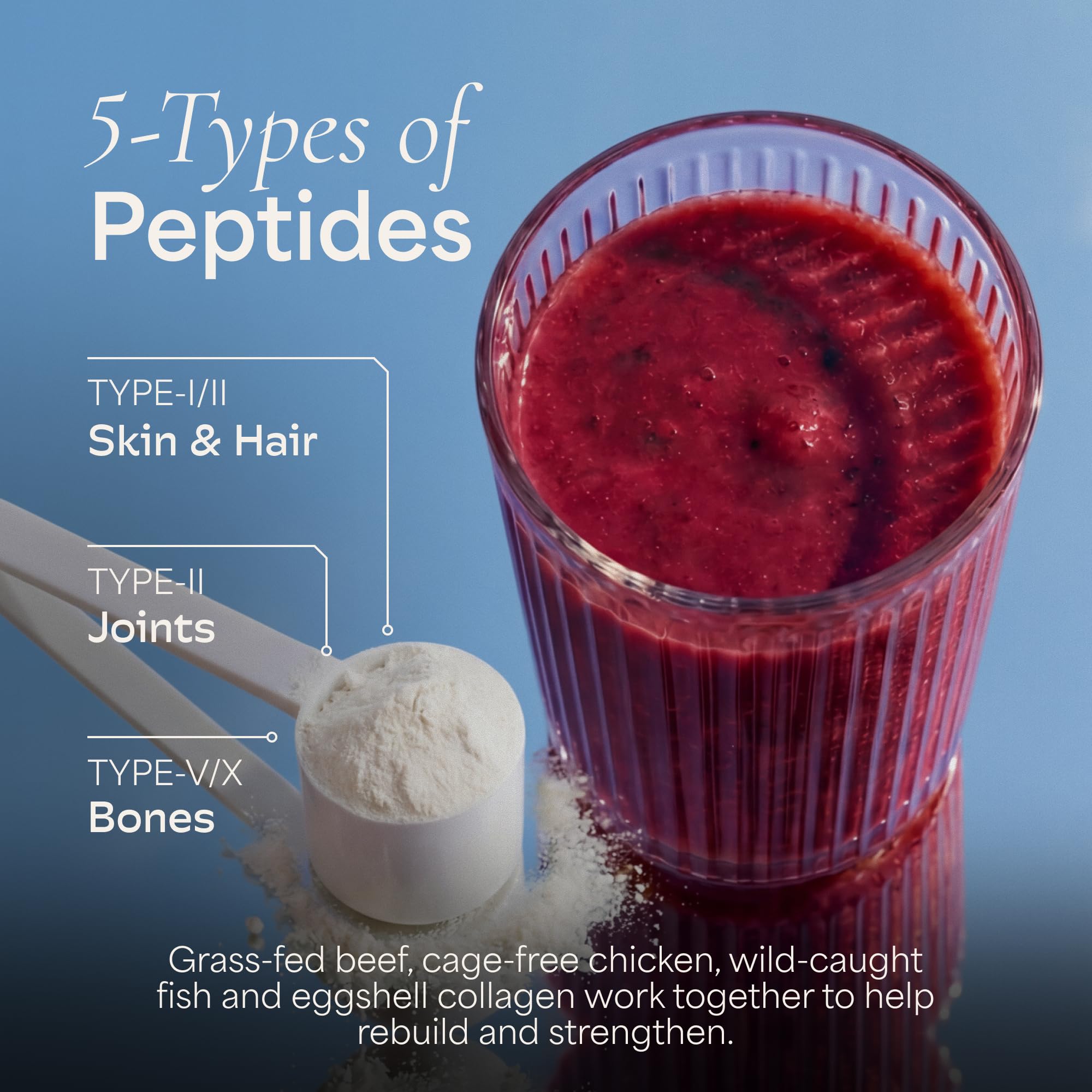Wholesome Wellness Collagen Peptides Powder for Hair

