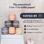 Betterway Bamboo Toilet Paper 3-Ply | PFAS Free

